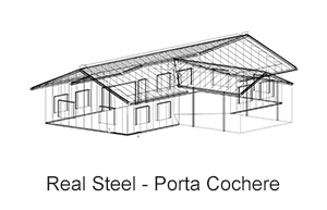 Real Steel Porta Cochere